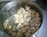 和風で味染み✾カリフラワーの甘酢サラダ作り方2写真