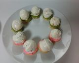 アルファベットチョコでXmas雪だるま!作り方10写真