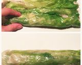 豚レタスしゃぶしゃぶのぐるぐる巻き作り方3写真