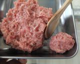 豚挽き団子のみぞれ小鍋立て作り方4写真