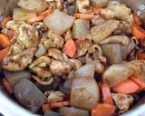 鶏皮の味噌煮作り方6写真