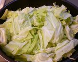 単なるキャベツ炒め。作り方1写真
