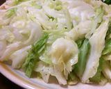 単なるキャベツ炒め。作り方4写真