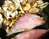 ブリと舞茸の甘辛煮(即席中華風)作り方4写真