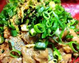 ネギたっぷりのせ♪土手焼き作り方10写真