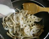 ☆れんこんとツナのチーズクリームソース☆作り方4写真