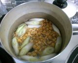簡単とろとろ！なめこと豆腐ネギのお味噌汁作り方2写真