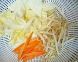 イカ・キムチ焼きそば作り方1写真