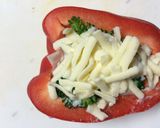 パプリカのホワイトソース詰め作り方3写真
