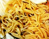 イカ・キムチ焼きそば作り方7写真