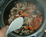 挽き肉とひじきの炊き込みご飯作り方6写真
