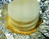 大根と玉ねぎのミルフィーユホイル焼き作り方4写真