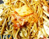 イカ・キムチ焼きそば作り方9写真