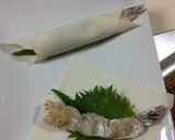 エビまるごと春巻き作り方2写真