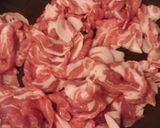 5分で完成!豚肉とにんにくの芽炒め作り方1写真