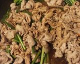 5分で完成!豚肉とにんにくの芽炒め作り方4写真