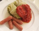 ロールキャベツ　トマトソース作り方5写真