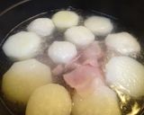 黄味バター味噌のせ大根♪作り方3写真