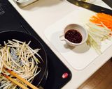 【男子弁当】大根の皮きんぴらと塩レモン鮭作り方2写真