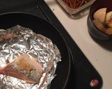 【男子弁当】大根の皮きんぴらと塩レモン鮭作り方7写真