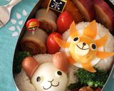 ワンピース＊サニー号とメリー号のキャラ弁作り方5写真