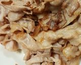 豚コマで♪焼き焼き鍋☆作り方1写真