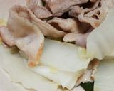 豚コマで♪焼き焼き鍋☆作り方2写真