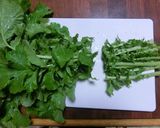 簡単♪菜飯（大根の葉）作り方1写真