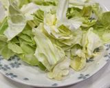 蒸しキャベツ豚肉載せ作り方2写真