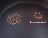 パンケーキアート♡スヌーピー作り方2写真