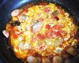 激ウマ！卵とトマトのふわトロうどん作り方5写真