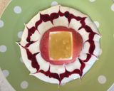 簡単♪Apple♡ヨーグルトアート作り方4写真