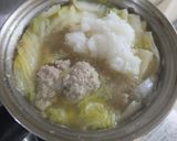 豚挽き団子のみぞれ小鍋立て作り方5写真