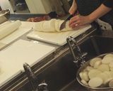 大山黒ぼく大根バーガー　作り方1写真
