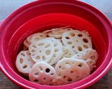 レンジで♪れんこんとひき肉の中華とろみ煮作り方4写真