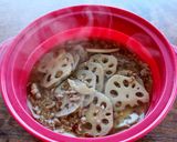 レンジで♪れんこんとひき肉の中華とろみ煮作り方6写真