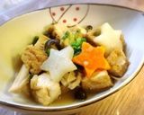 超簡単★厚揚げの白だしポン酢煮作り方6写真