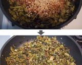 やみつき♡高菜漬けの油炒め！【寿司酢】作り方3写真