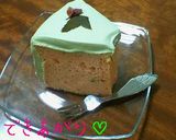 ふんわり桜シフォンケーキ♪with抹茶作り方7写真