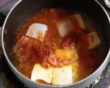 簡単！キムチ豆腐の卵とじ　ダイエットにも作り方2写真