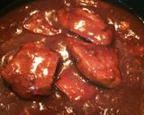簡単♪豚ヒレ肉のデミグラスソース煮込み♡作り方5写真