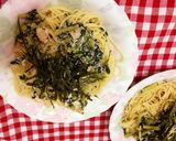 大根葉と明太子マヨパスタ(*^^*)作り方4写真