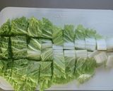 レンジで簡単☆白菜と油揚げの煮浸し。作り方1写真