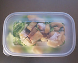 レンジで簡単☆白菜と油揚げの煮浸し。作り方4写真