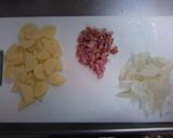 簡単豆腐ソースのじゃがチーズ作り方2写真