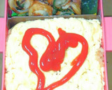 簡単★炊飯器と炒り卵でオムライス弁当作り方9写真