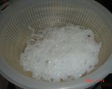 塩辛でしらたきパスタ風☆作り方1写真