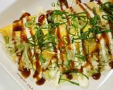 明太子とキャベツのとん平焼作り方6写真