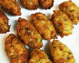 蓮根の粉チーズと青のり風味ナゲット作り方5写真