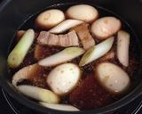 圧力鍋で美味しい簡単角煮！作り方3写真
